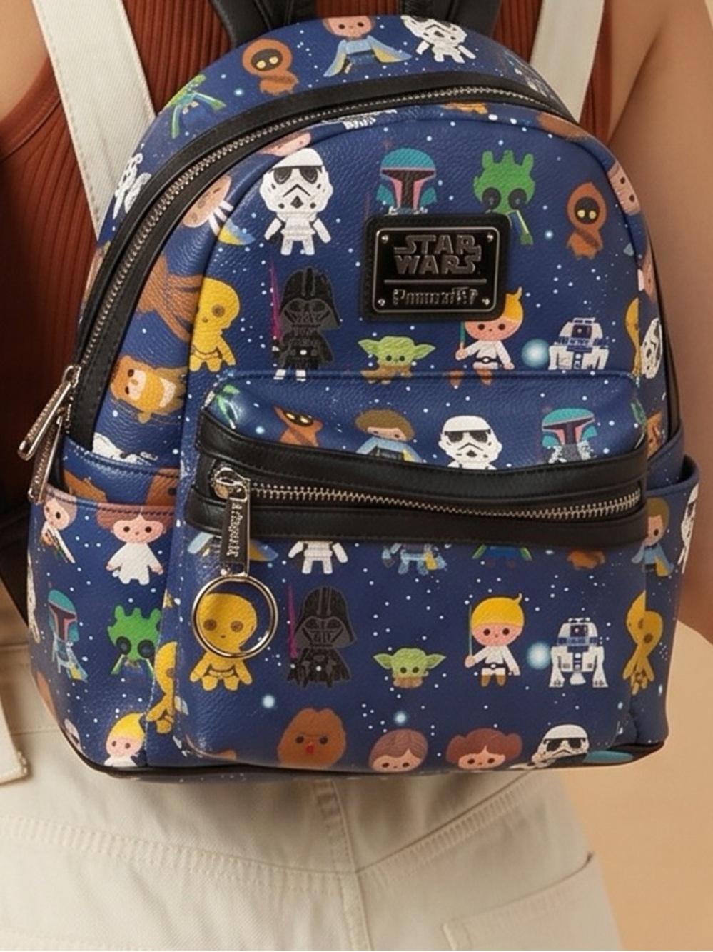 Loungefly Star Wars Character blue Backpack